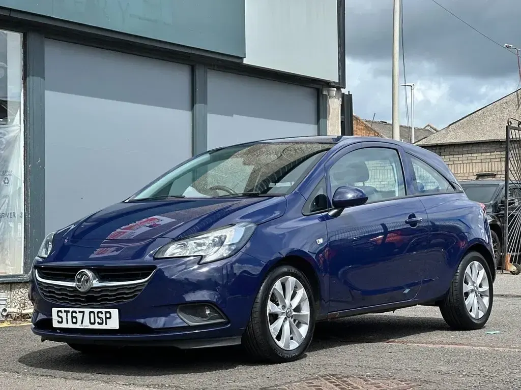 Used Vauxhall Corsa 75 HP (55 kW) 2018 Blue Hatchback