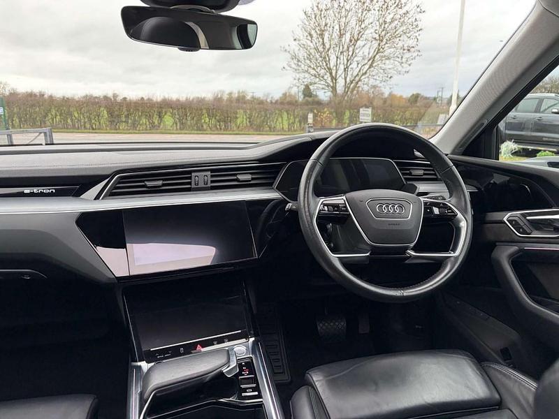 Used Audi e-tron Advanced 94 kW (129 HP) 2019 Silver SUV