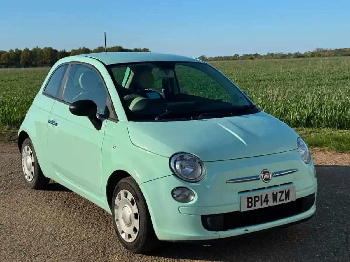 Used Fiat 500 Pop 69 HP (50 kW) 2014 Green Hatchback
