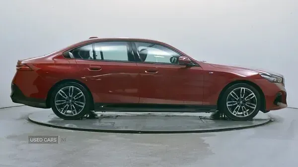 Used BMW i5 M Sport 250 kW (340 HP) 2024 Red Sedan