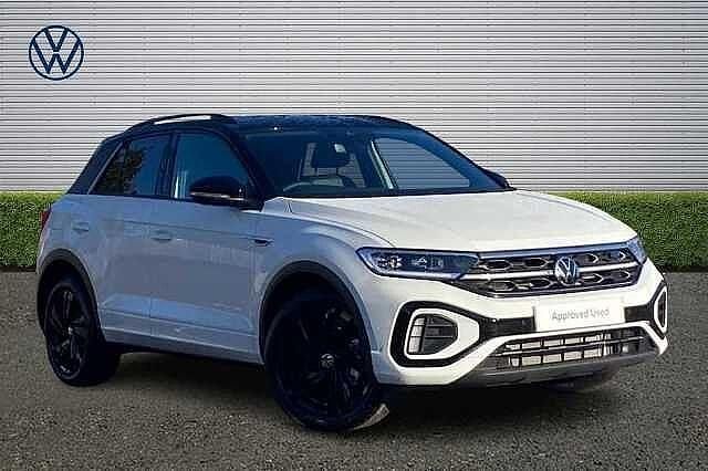 New VW T-Roc Black Edition 150 HP (110 kW) 2025 White SUV
