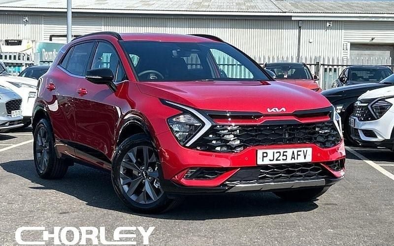 Red Used 2024 Kia Sportage GT-Line SUV | £27,939 (Good price) - Image 1/4