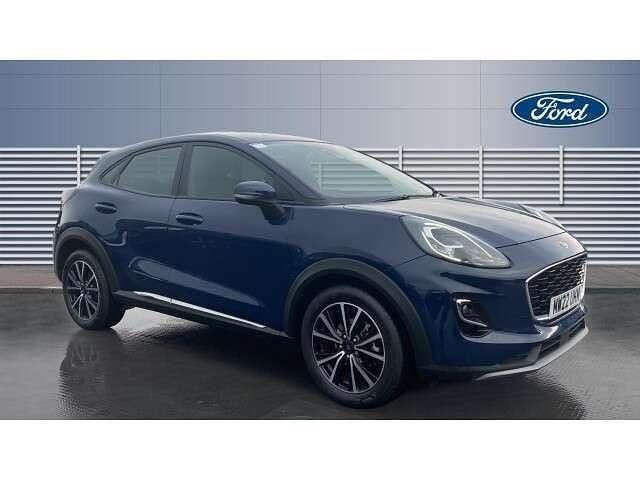 Blue Used 2022 Ford Puma Titanium SUV | £15,163 (Good price) - Image 1/4