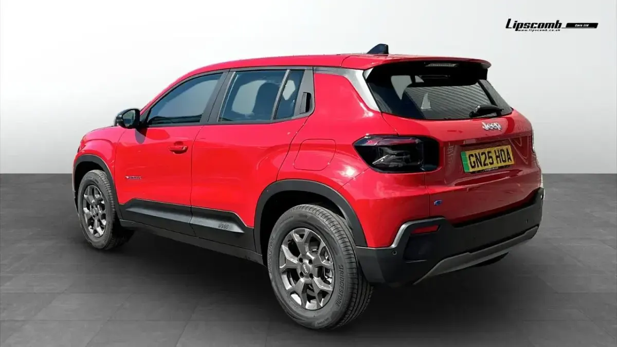 Used Jeep Avenger EV Longitude 113 kW (154 HP) 2025 Red SUV