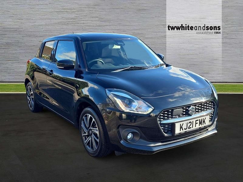 Used Suzuki Swift SZ5 2021 Cosmic black Hatchback