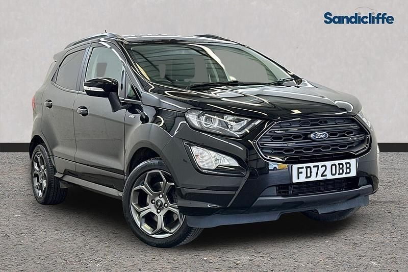 Used Ford Ecosport ST-Line 140 HP (102 kW) 2022 Black SUV
