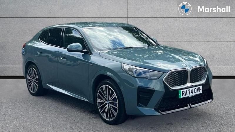 Cape york green metallic Used 2025 BMW iX2 M Sport SUV | £36,099 - Image 1/4