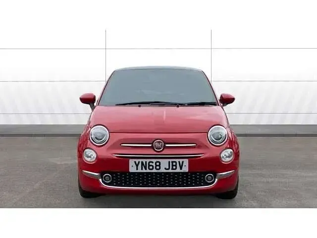 Used Fiat 500 Lounge 69 HP (50 kW) 2018 Red Hatchback