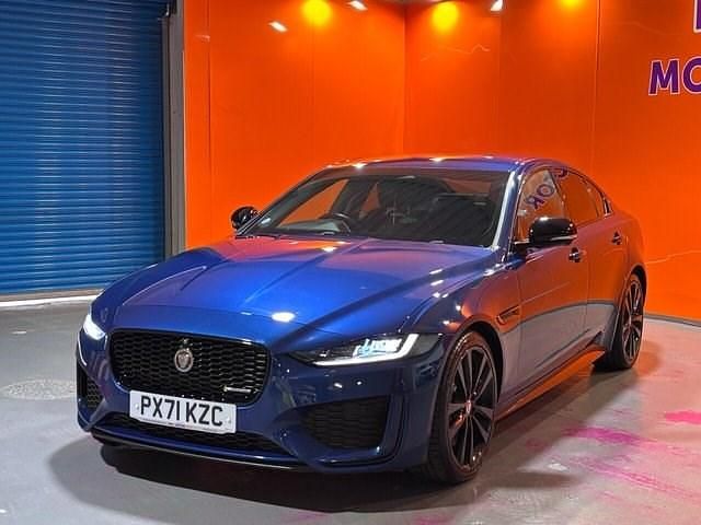 Used Jaguar XE R-Dynamic 204 HP (150 kW) 2021 Blue Sedan