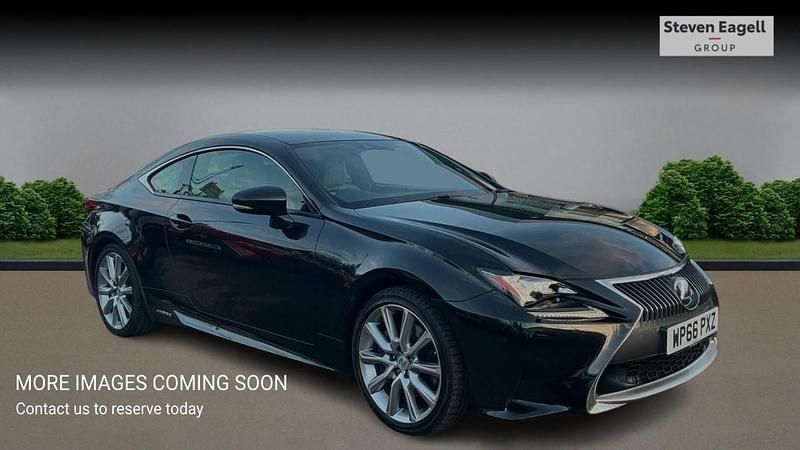 Black Used 2017 Lexus RC300h Coupe | £20,875 (Fair price) - Image 1/4