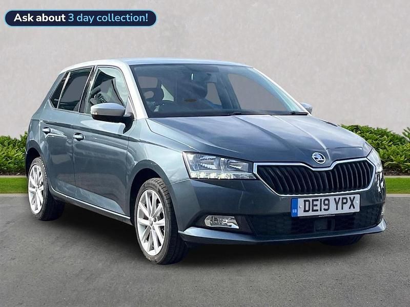 Used Skoda Fabia Colour Edition 75 HP (55 kW) 2019 Grey Hatchback