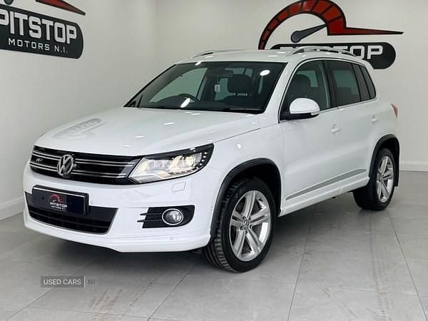 Used VW Tiguan R-line Edition 150 HP (110 kW) 2016 White SUV