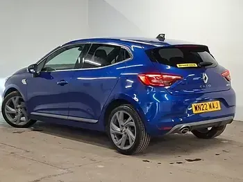 Used Renault Clio RS Line 90 HP (66 kW) 2022 Blue Hatchback