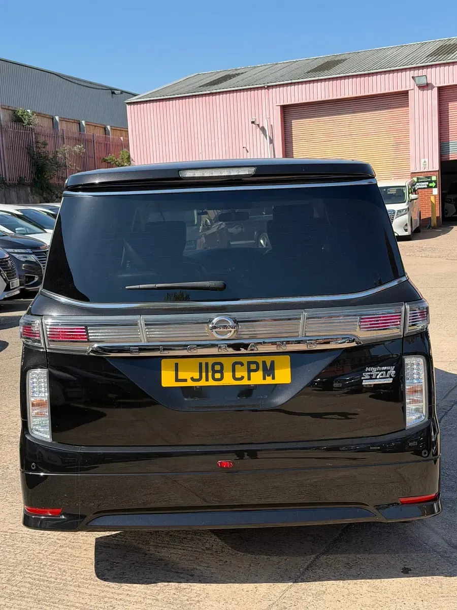 Used Nissan Elgrand 2018 Black MPV