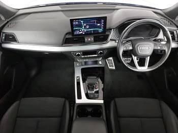 Used Audi Q5 S-Line 265 HP (194 kW) 2023 Blue SUV