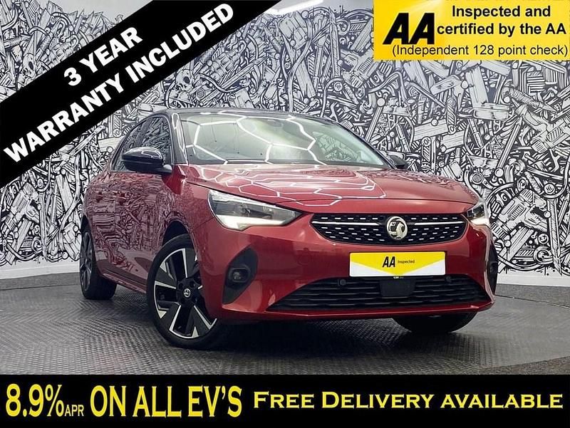 Red Used 2022 Vauxhall Corsa-e Elite Hatchback | £11,695 (Fair price) - Image 1/2