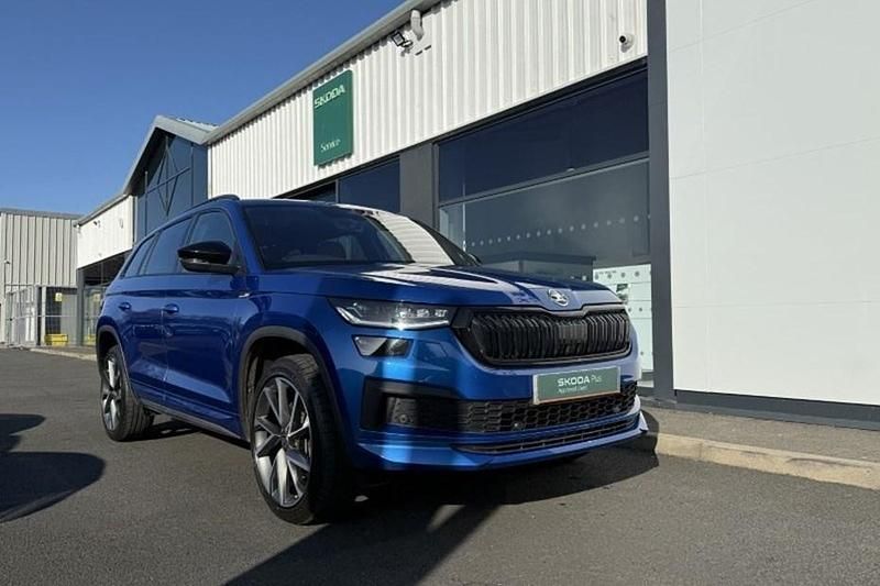 Used Skoda Kodiaq SportLine 2024 Blue SUV