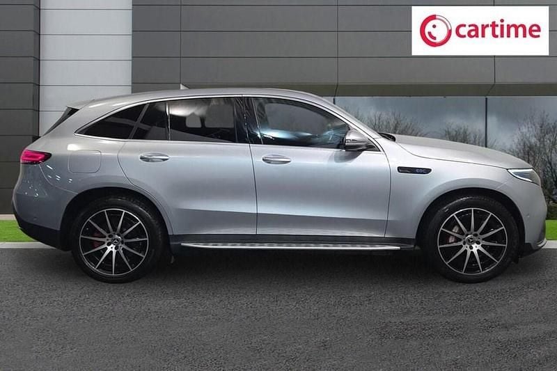 Used Mercedes EQC400 AMG line 300 kW (408 HP) 2021 Silver SUV