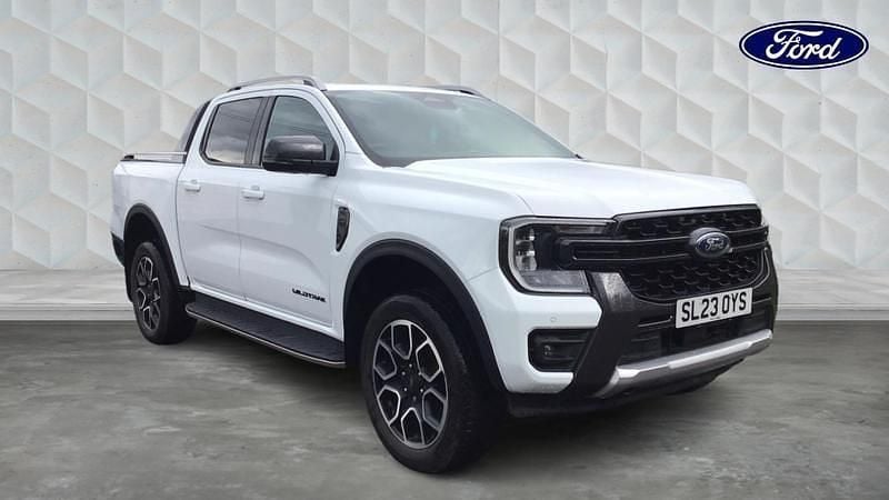 White Used 2023 Ford Ranger Wildtrack Pickup | £27,995 (Good price) - Image 1/4