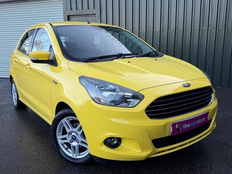 Used Ford Ka Plus Zetec 2017 Yellow Hatchback