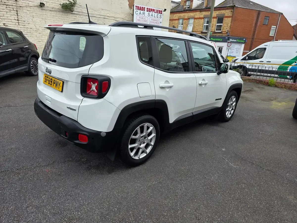 Used Jeep Renegade Longitude 120 HP (88 kW) 2019 White SUV