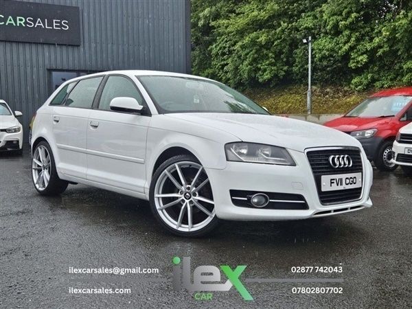 White Used 2011 Audi A3 Sportback Design Hatchback | £4,250 (Fair price) - Image 1/1