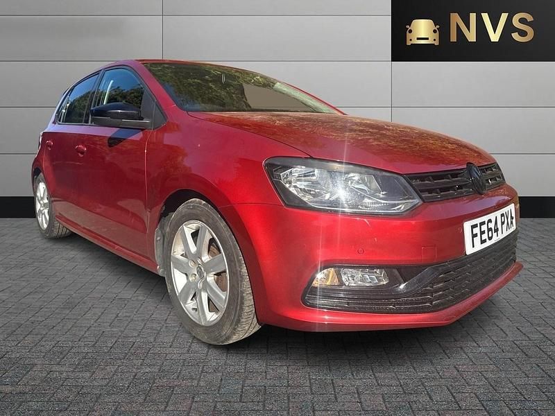 Red Used 2014 VW Polo SEL Hatchback | £7,995 (Fair price) - Image 1/4