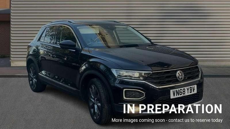 Black Used 2018 VW T-Roc SEL SUV | £16,045 (Fair price) - Image 1/4