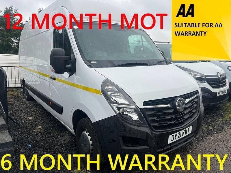 White Used 2021 Vauxhall Movano Van | £11,495 (Good price) - Image 1/1