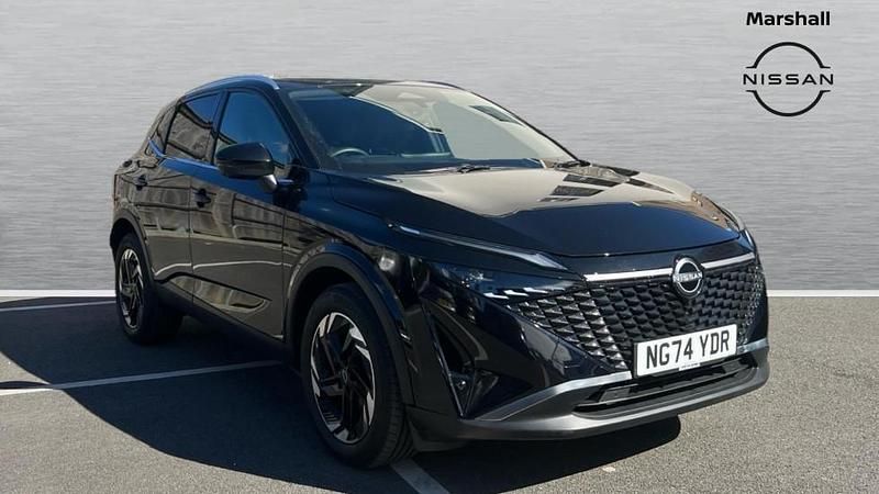 Black Used 2025 Nissan Qashqai N-Connecta SUV | £25,266 (Expensive) - Image 1/4