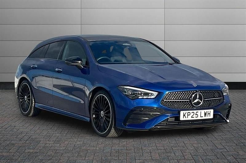 Used Mercedes CLA220 AMG Line Premium Plus 190 HP (139 kW) 2025 Spectral blue Sedan