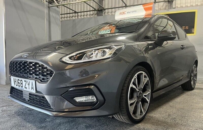 Grey Used 2018 Ford Fiesta ST-Line X Hatchback | £9,795 (A bit pricey) - Image 1/4