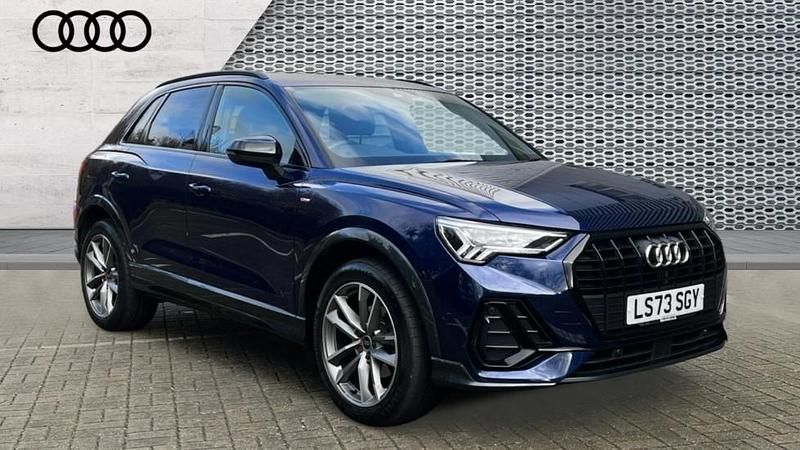 Used Audi Q3 Black Edition 150 HP (110 kW) 2023 Blue SUV