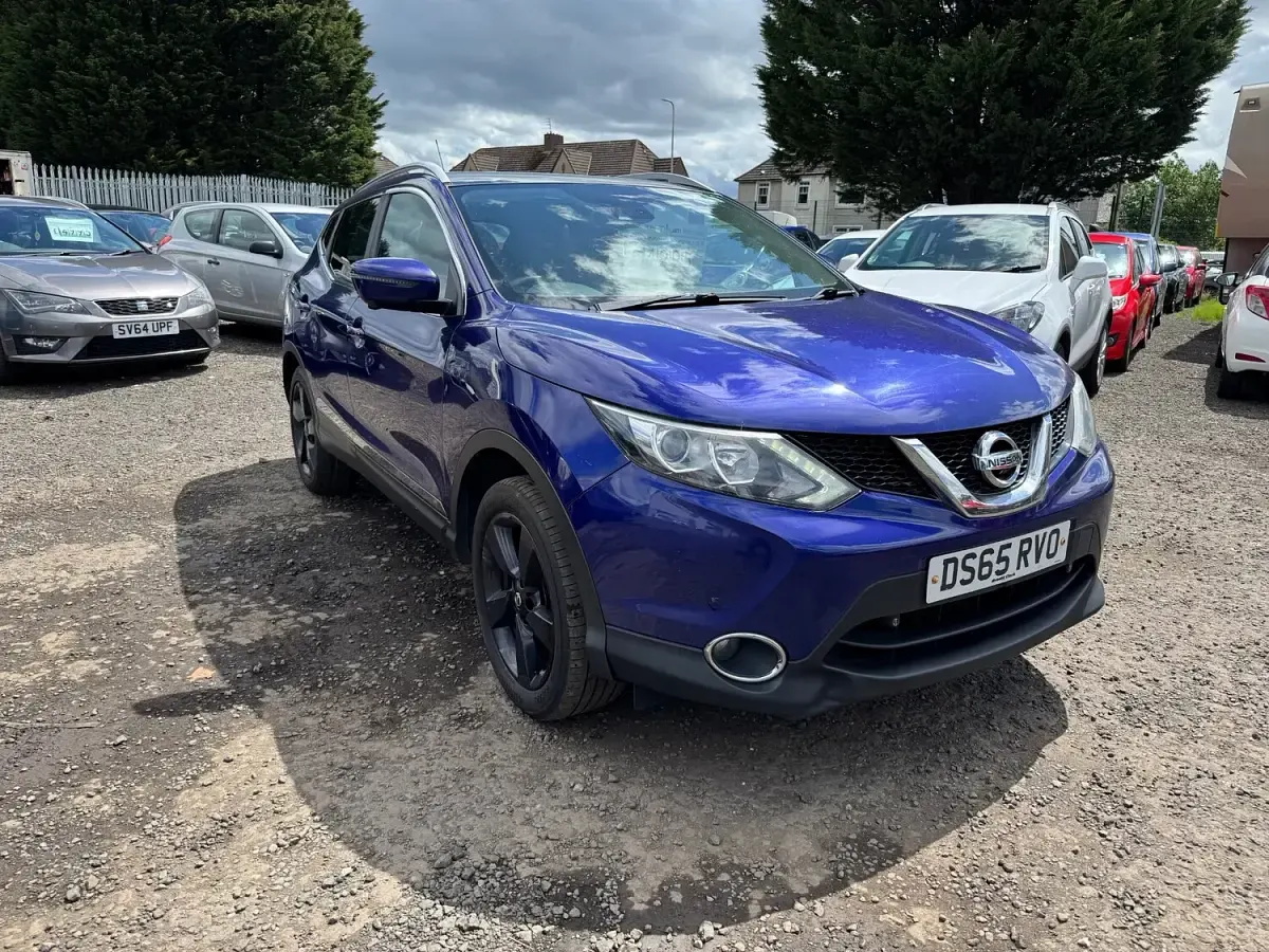 Used Nissan Qashqai N-TEC 2015 Blue SUV