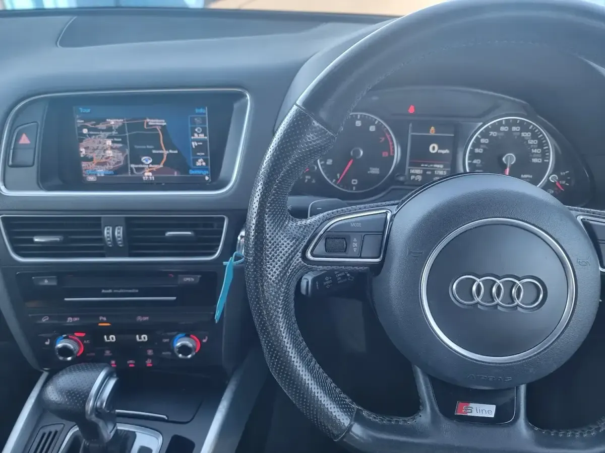 Used Audi Q5 S-line plus 225 HP (165 kW) 2014 Silver SUV