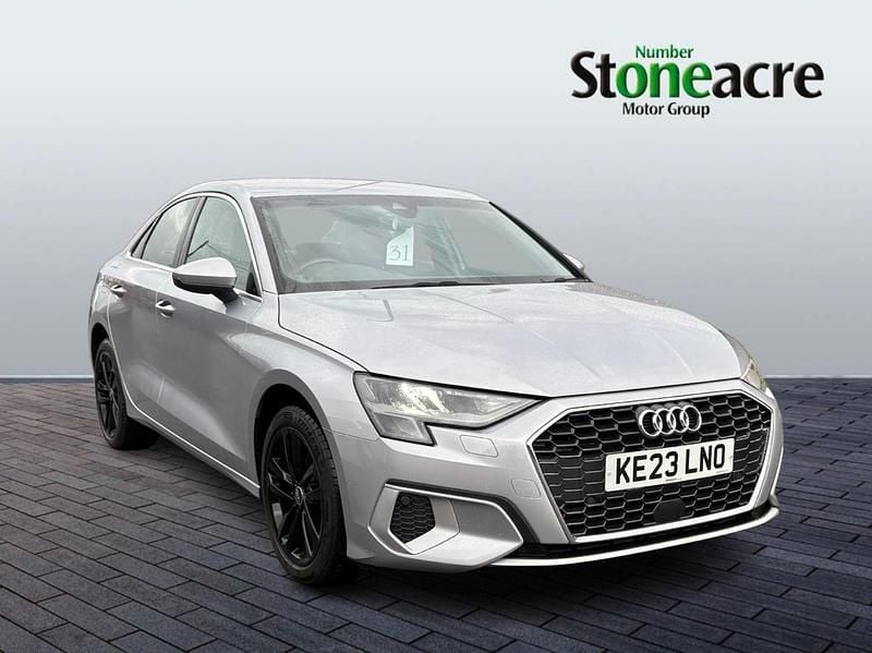 Silver Used 2023 Audi A3 Sport Sedan | £18,375 (Super price) - Image 1/2
