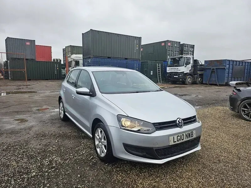 Used VW Polo SE 85 HP (62 kW) 2010 Silver Hatchback