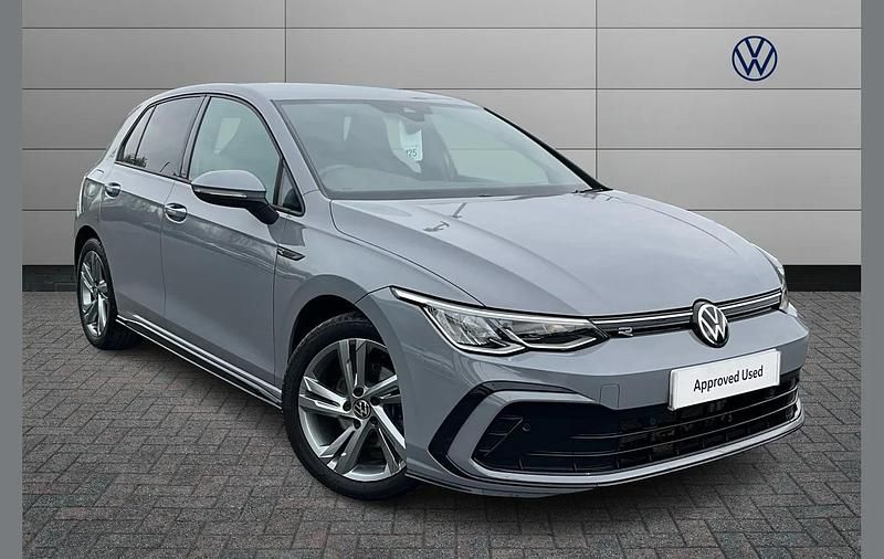 Used VW Golf VIII R-line 130 HP (95 kW) 2022 Grey Hatchback