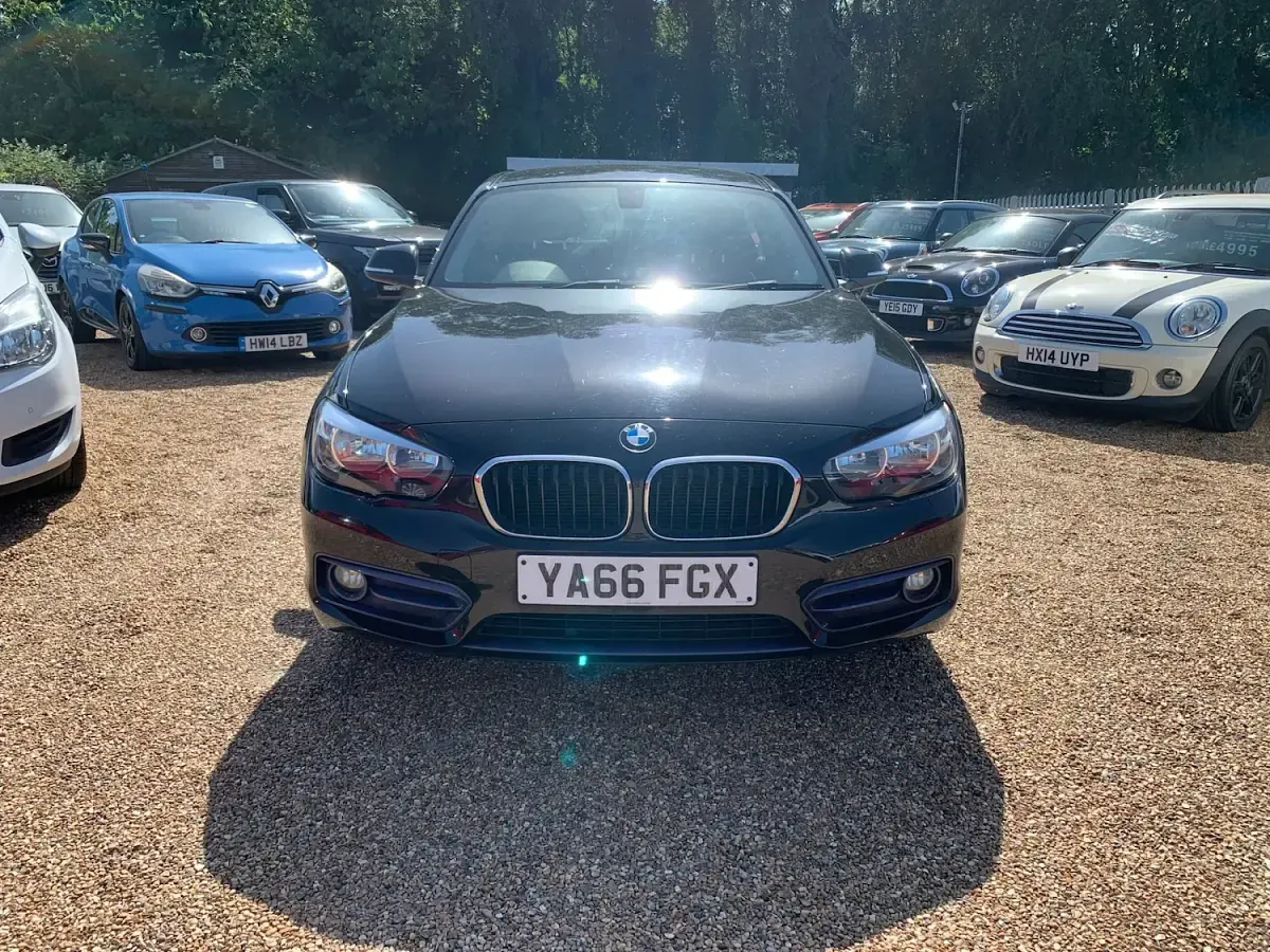 Used BMW 116 Sport Line 2017 Black Hatchback