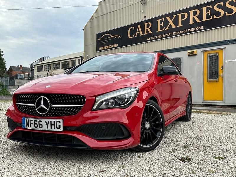 Used Mercedes CLA220 AMG line 2016 Red Sedan