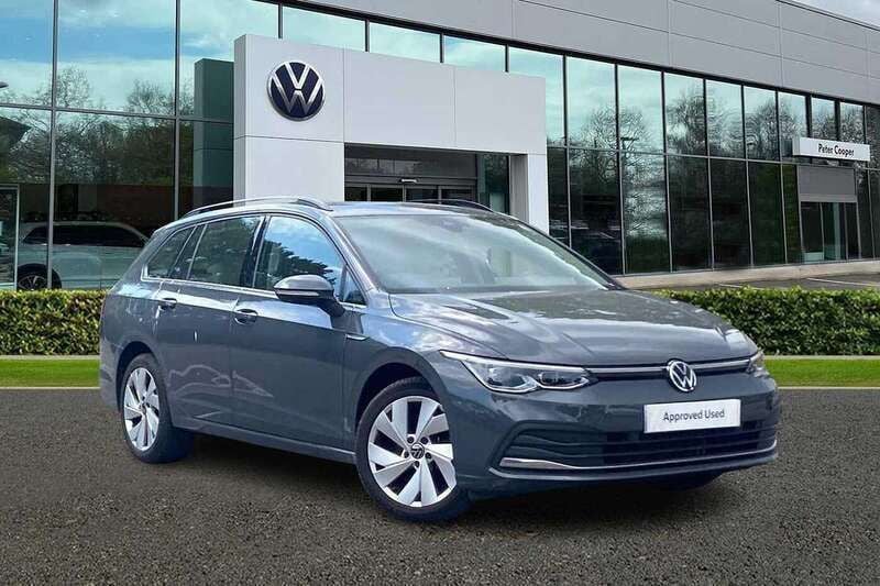 Dolphin grey Used 2022 VW Golf VIII Style Estate | £19,994 (Fair price) - Image 1/4
