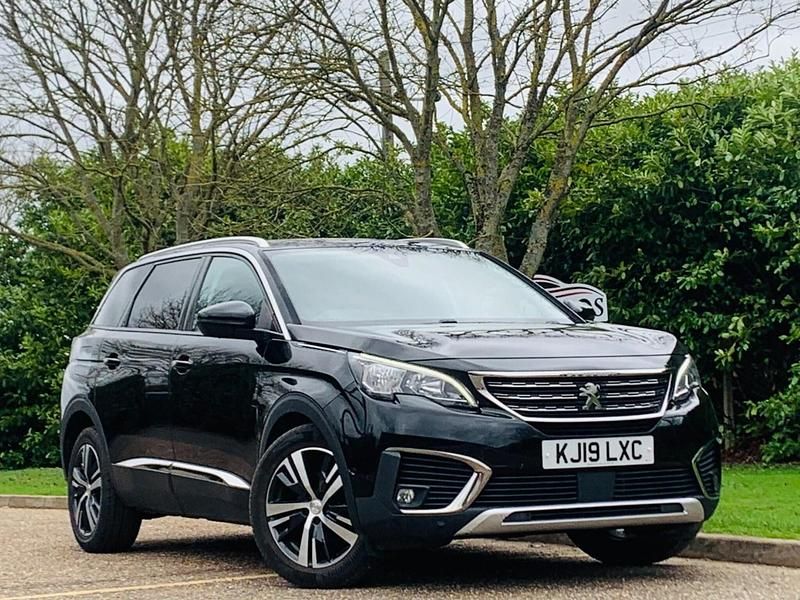 Used Peugeot 5008 Allure 130 HP (95 kW) 2019 Black Hatchback