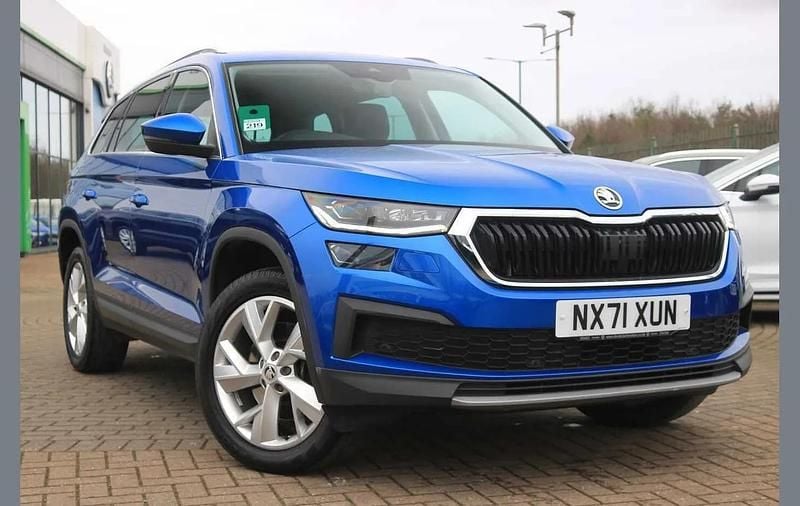 Used Skoda Kodiaq SE 150 HP (110 kW) 2021 Blue SUV