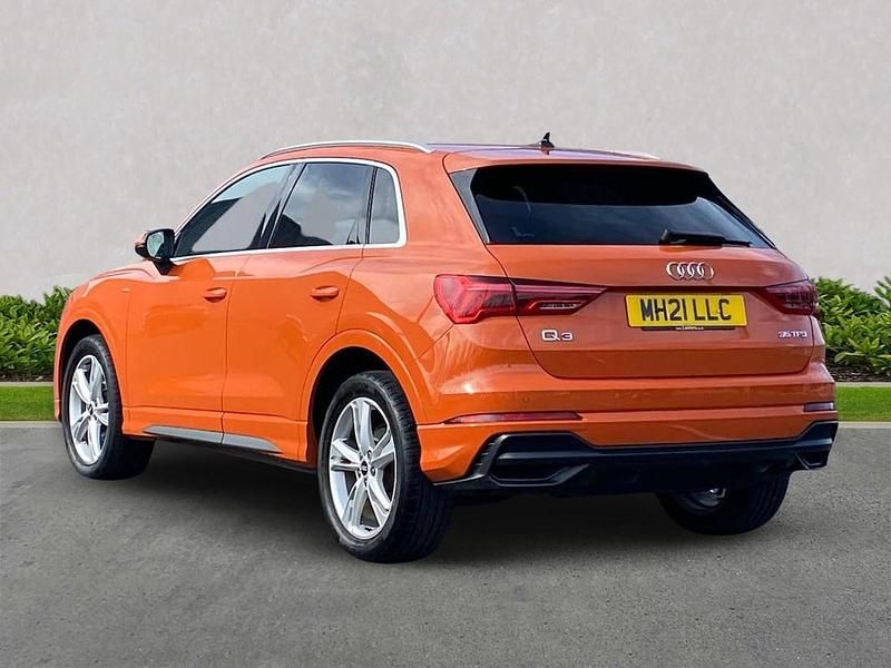 Used Audi Q3 S-Line 150 HP (110 kW) 2021 Orange SUV