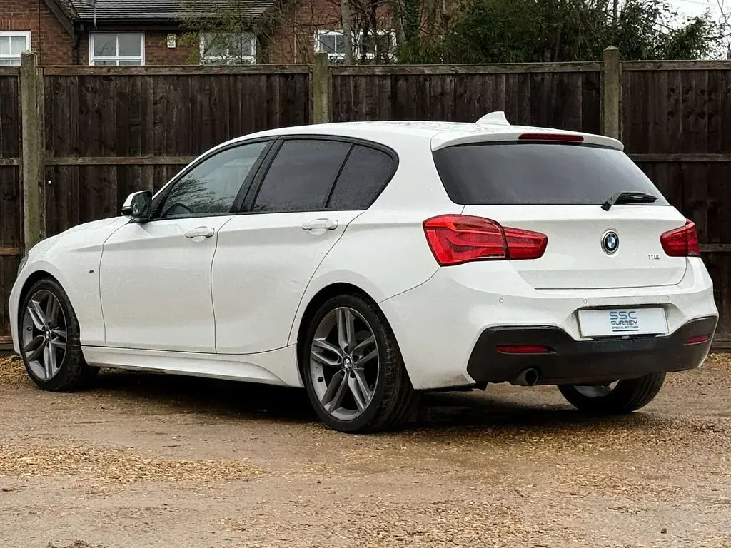 Used BMW 118 M Sport 2017 White Hatchback