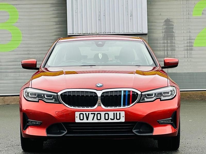 Used BMW 330e Sport Line 2020 Orange Sedan
