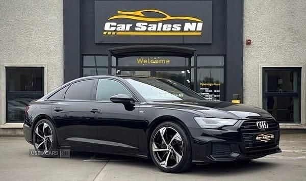 Black Used 2023 Audi A6 S-Line Sedan | £30,450 (Fair price) - Image 1/4