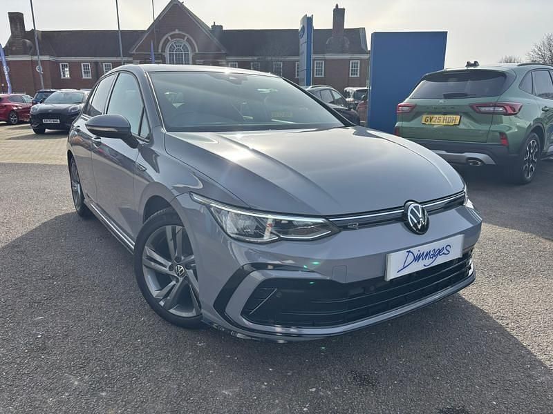 Used VW Golf VIII R-line 150 HP (110 kW) 2022 Grey Hatchback