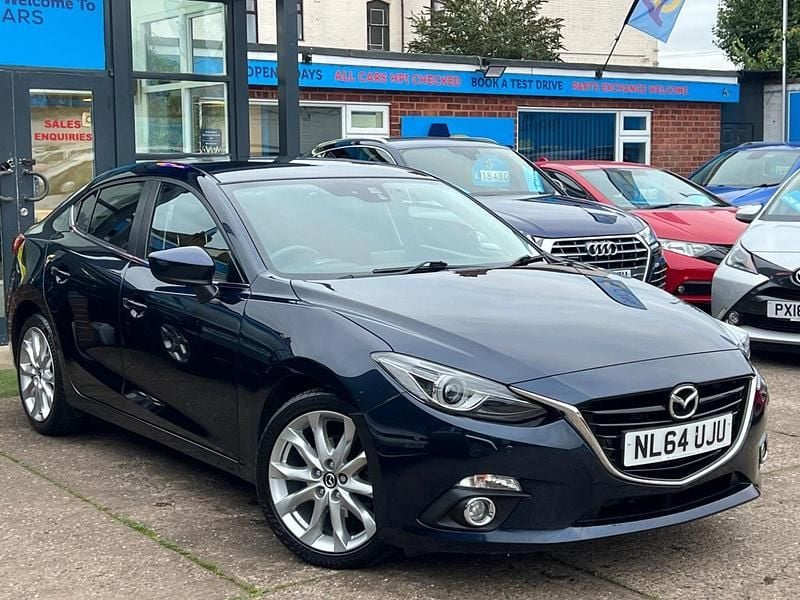 Blue Used 2014 Mazda 3 Inclusive Sedan | £9,480 (Fair price) - Image 1/4