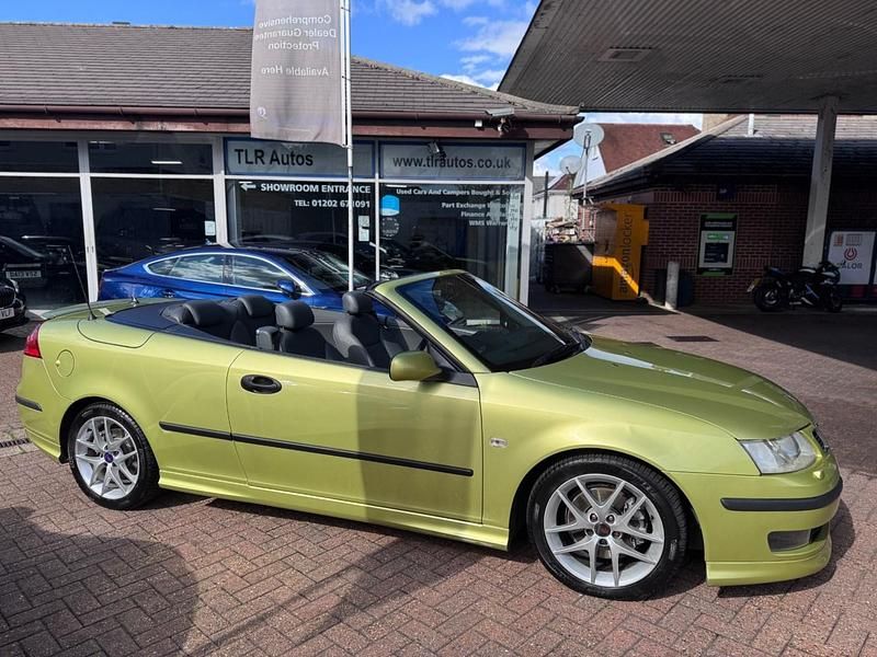 Yellow Used 2005 Saab 9-3 Cabriolet Aero Cabriolet | £3,990 (Good price) - Image 1/4